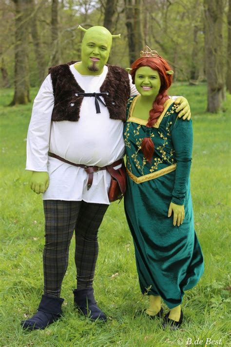 Adult shrek and fiona costume - Choose your character transformation wisely because you don't want that little pest, Lord Farquaad badgering you all night! Our Shrek costumes are perfect for a group costume this Halloween. Find adult and child Shrek costumes including Fiona costumes, Shrek costumes, and Donkey costumes. 